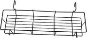 Grill Hanging Basket Metal Construction Sturdy Storage for Barbecue Spice Baskets