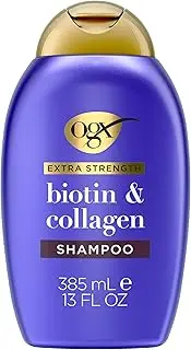 Ogx Extra Strength Extra Volume + Biotin & Collagen Shampoo For Fine Hair 385mL