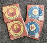 Williams Sonoma Fromage Cheese Paper Napkins SET 4 PACKAGES 80 Napkins NEW