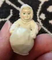 Snowbabies Miniatures I'M MAKING SNOWBALLS! 7602-3 New in Box