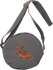 Kisangel Portable Singing Bowl Storage Pouch Durable Sound Bowl Bag with Zipper Design Lightweight Meditation Case for Outdoor Activities and Travel
