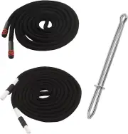 2Pcs 51 Inch Cotton Drawstring Cord Replacement Drawstrings for Sweatpants and S