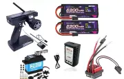 Gmade AE Losi Trx4 axial truck crawler PREMIUM Electronics Bundle Combo 2x Lipos