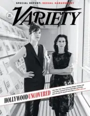 VARIETY MAGAZINE HOLLYWOOD UNCOVERED DWAYNE ROCK JOHNSON DECEMBER 2018
