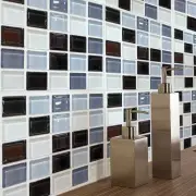 Wall stickers Mosaic Multi-colored Removable Room DIY Decals Detachable