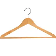 Compass Classic Wood Standard Hook Clothes Coat Hanger Pack 100 Bulk
