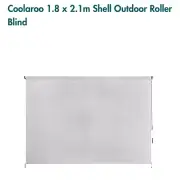 Coolaroo Outdoor Roller blind 1.8 x 2.1m with crank handle
