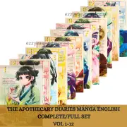 The Apothecary Diaries Manga Vol.1-12 English Comic Natsu Hyuuga Complete Set