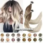 Thick Russian Remy 1G Nano Ring Loop Micro Bead Extensions 200G 12-24" Highlight