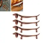 4 PCS Chopstick Rest Zinc Alloy Plating Reusable Dinner Spoon Stand For JY