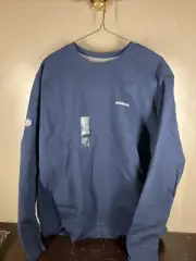 PATAGONIA Men's Extra Small Lagom Blue Fitz Roy Icon Uprisal LS Crew Sweatshirt