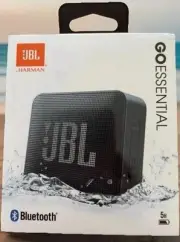 JBL Go Essential Wireless Portable Bluetooth Speaker 5Hr Waterproof Warranty NEW