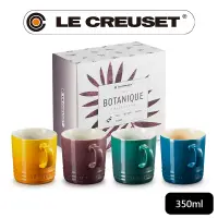 在飛比找PChome24h購物優惠-LE CREUSET-綠境花園系列-瓷器英式馬克杯組350m