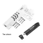 Horizontal Door Bolt Lock Sliding Combination Code Can for Gate Garage Cabinet