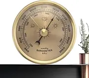 Barometers for The Home, Home Weather Station Wall Decor, 70mm Indoor Thermometer for Home, Humidity Meter for More Accurate Weather Forecasts