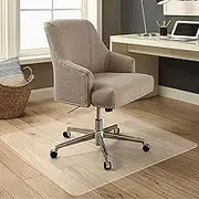 Hardwood Floor Chair Mat Waterproof Transparent Mat for Entrance Hall and Bedroom Office Clear Mat (Color: B Size: 90x150cm/35.4x59.1in)