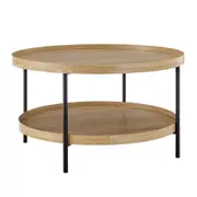 Sally Coffee Table Round 80cm Oak