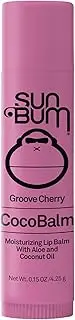 Sun Bum Coco Balm | Vegan and Cruelty Free Moisturizing Lip Balm with Aloe and Coconut Oil | Groove Berry | .15 oz, 1 kg, (Pack of 1), 20-48057