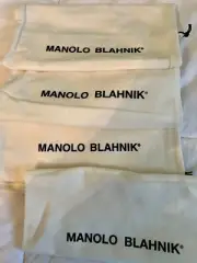 MANOLO BLAHNIK OR JIMMY CHOO Shoe Dust Storage Bags NEW 14 x 10"