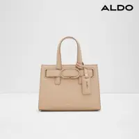 在飛比找momo購物網優惠-【ALDO】MEHEI-方形扣飾搭配手提包-女包(杏色)