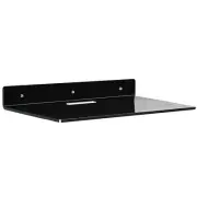 Floating Acrylic Wall Shelf Wall Mounted Display Stand Router Storage Shelve ...