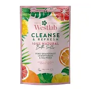 Westlabs Cleanse Epsom & Himalayan Salts with Lemongrass & Pink Grapefruit, 1kg