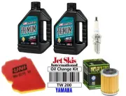 Yamaha TW 200 TrailWay Oil Change Kit Tune Up Spark Plug Oil & Air Filter TW200