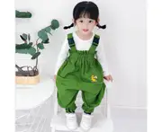 Girls overalls versatile pants loose spring autumn summer clothes small and medium children's new children's clothes spring clothes