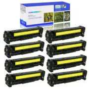 8PK - Yellow CE322A 128A Toner for HP Color Laserjet Pro CP1525NW CM1415FNW MFP