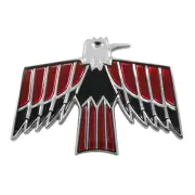 Trim Parts Fuel Door Emblem With Fasteners For 1967 Pontiac Firebird Models