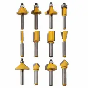 1/4" Shank TCT Router Bits Cutter Tungsten Carbide Tipped Woodworking Profiles
