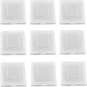 Cases for Gameboy, Pack of 9 Transparent Protective Cases, Transparent Protective Box, Compatible Protection Game Cartridge Case, Dust Protective Case, Game Cartridge Protective Case for Gameboy