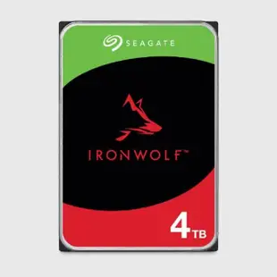 【SEAGATE 希捷】IronWolf 4TB NAS硬碟 ST4000VN006