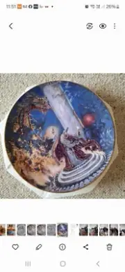 Royal Doulton “THE DRAGON MASTER” by Myles Pinkney Franklin Mint Collector Plate