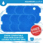 Eheim 2026/2028 & 2226/2228 Compatible Course Filter Pad (6pk)