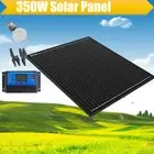 350W 12V Solar Panel Kit Mono Home Off Gird Battery Charging Power 30A Regulator