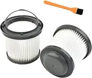 Odashen Filter Replacement for Black & Decker Dustbuster Pivot PD1820LF/G PV1210 PV1020L PV1200AV PV1420L PV1820L PVF110 PHV1210 Handheld Vacuum, Washable Filter Replacement Accessories