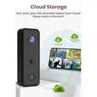 Convenient and Secure Wireless Doorbell Camera 720P Smart Video Doorbell