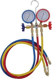 1 Set table Refrigerating Table car gauges aire acondicionado auto air auto meter measuring kit car Filling Meter air conditioner rubber automatic hose
