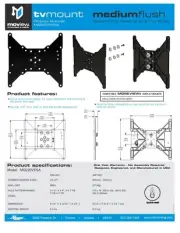 MQ220VESA - 200X200MM ACCESSORY VESA PLATE