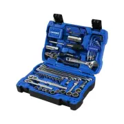 Kincrome 82 Pc 1/4" & 3/8" Metric Socket Set Spanners Pliers Automotive Tool Kit