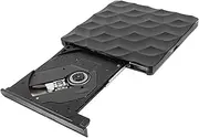 Gatuida Portable DVD Drive USB-c External Cd ROM Writer Type c External DVD Drive USB 3.0 Support