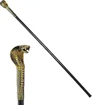 Widmann Srl-WDM07604 VD-Pole Pharaoh 110 cm Adult Men, Gold, WDM07604