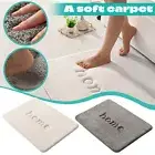 Bathroom Rugs Bath Mat Non-Slip Floor Bath Rug Machine, Washable Bathmat Carpet