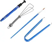 ULTECHNOVO 1 Set Claw Pickup Tool Ic Chip Remover for Parts Grabber Tool for Capacitors and Screws Lightweight and Portable for Electronics Repair