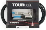 Samson Tourtek TIL10 10' Instrument Cable with (1) Right Angle Connector