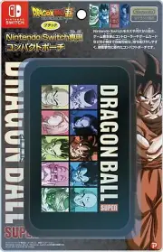 Dragonball Super Nintendo SWITCH Official compact case DB-107A Pouch Black Japan