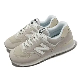 New Balance 紐巴倫 休閒鞋 574 男鞋 女鞋 情侶鞋 米杏 白 麂皮 經典 復古 NB U574FOGD