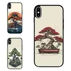 china new bonsai decorative Phone Covers For iPhone XS 11 12 13 14 15 16 Pro Max