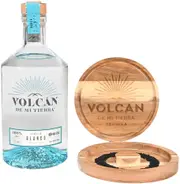 Volcan De Mi Tierra Blanco Tequila 700ml Black Salt & Rimmer Pack
